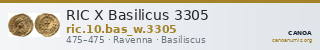 RIC X Basilicus 3305 — CANOA