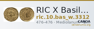 RIC X Basilicus 3312 — CANOA