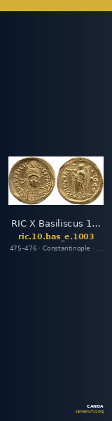 RIC X Basiliscus 1003 — CANOA