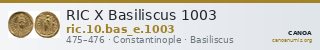 RIC X Basiliscus 1003 — CANOA