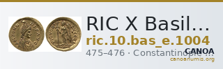 RIC X Basiliscus 1004 — CANOA