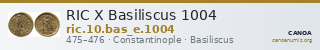 RIC X Basiliscus 1004 — CANOA
