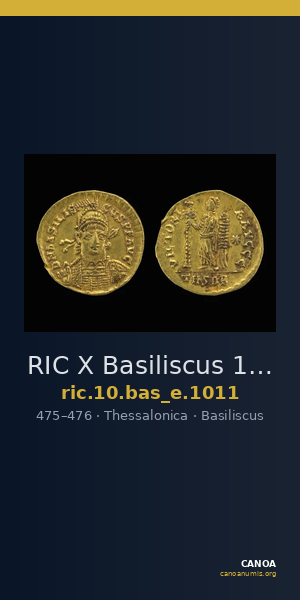 RIC X Basiliscus 1011 — CANOA