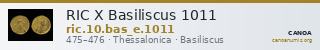 RIC X Basiliscus 1011 — CANOA