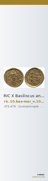 RIC X Basiliscus and Marcus 1022 — CANOA