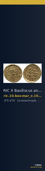 RIC X Basiliscus and Marcus 1022 — CANOA