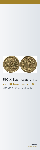 RIC X Basiliscus and Marcus 1024 — CANOA