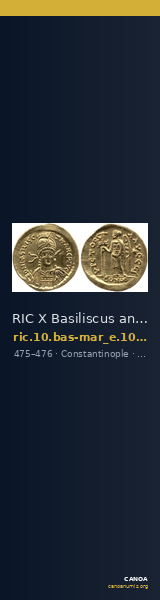 RIC X Basiliscus and Marcus 1024 — CANOA