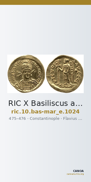 RIC X Basiliscus and Marcus 1024 — CANOA