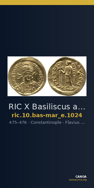 RIC X Basiliscus and Marcus 1024 — CANOA