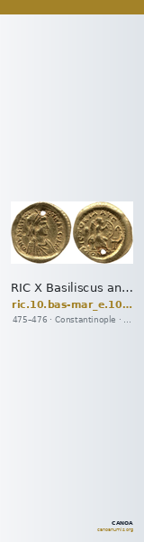 RIC X Basiliscus and Marcus 1028 — CANOA
