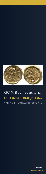 RIC X Basiliscus and Marcus 1028 — CANOA