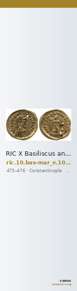RIC X Basiliscus and Marcus 1030 — CANOA