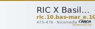 RIC X Basiliscus and Marcus 1033 — CANOA