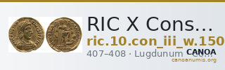RIC X Constantine III 1506 — CANOA