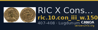 RIC X Constantine III 1506 — CANOA