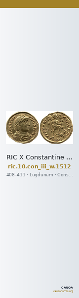 RIC X Constantine III 1512 — CANOA