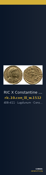 RIC X Constantine III 1512 — CANOA