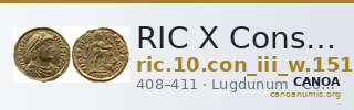 RIC X Constantine III 1512 — CANOA