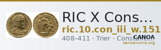 RIC X Constantine III 1514 — CANOA