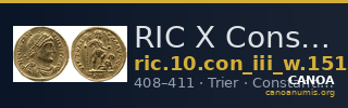 RIC X Constantine III 1514 — CANOA