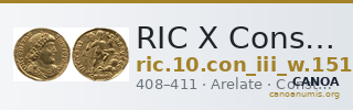 RIC X Constantine III 1517 — CANOA