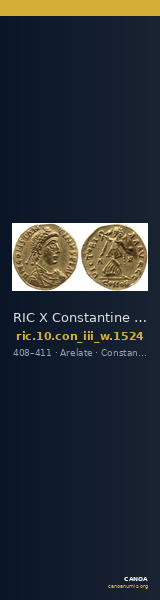 RIC X Constantine III 1524 — CANOA