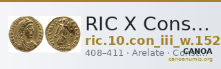 RIC X Constantine III 1524 — CANOA