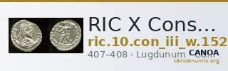 RIC X Constantine III 1526 — CANOA