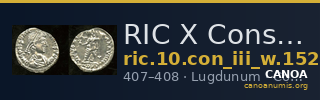 RIC X Constantine III 1526 — CANOA
