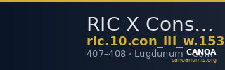 RIC X Constantine III 1530 — CANOA