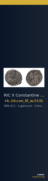 RIC X Constantine III 1531 — CANOA