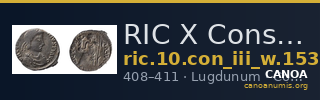 RIC X Constantine III 1531 — CANOA