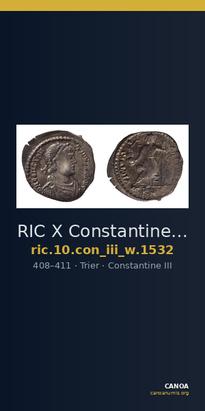 RIC X Constantine III 1532 — CANOA