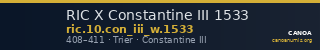 RIC X Constantine III 1533 — CANOA