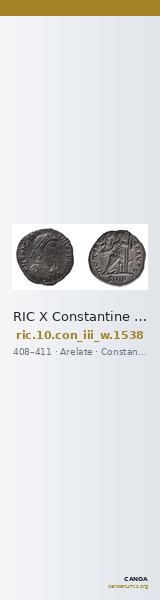 RIC X Constantine III 1538 — CANOA