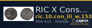 RIC X Constantine III 1538 — CANOA