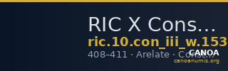 RIC X Constantine III 1539 — CANOA