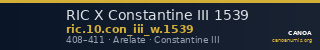 RIC X Constantine III 1539 — CANOA
