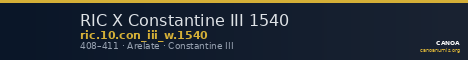 RIC X Constantine III 1540 — CANOA