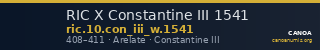 RIC X Constantine III 1541 — CANOA