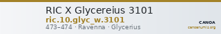 RIC X Glycereius 3101 — CANOA