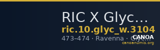 RIC X Glycereius 3104 — CANOA