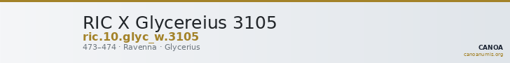 RIC X Glycereius 3105 — CANOA