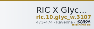 RIC X Glycereius 3107 — CANOA
