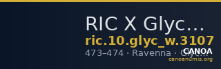 RIC X Glycereius 3107 — CANOA