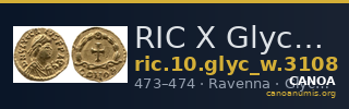 RIC X Glycereius 3108 — CANOA