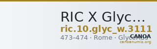 RIC X Glycereius 3111 — CANOA
