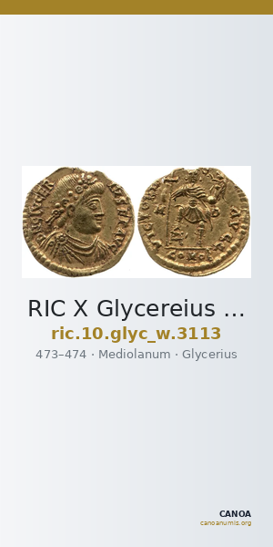 RIC X Glycereius 3113 — CANOA