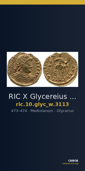 RIC X Glycereius 3113 — CANOA